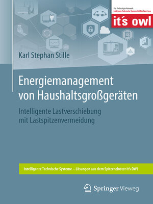 cover image of Energiemanagement von Haushaltsgroßgeräten